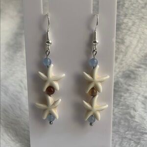 Elegant Starfish  Drop Earrings